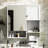 Bathroom Medicine Cabinet With Adjustable Shelf - Customizable Storage Solution Towel Holder Convenient And Functional-295502232