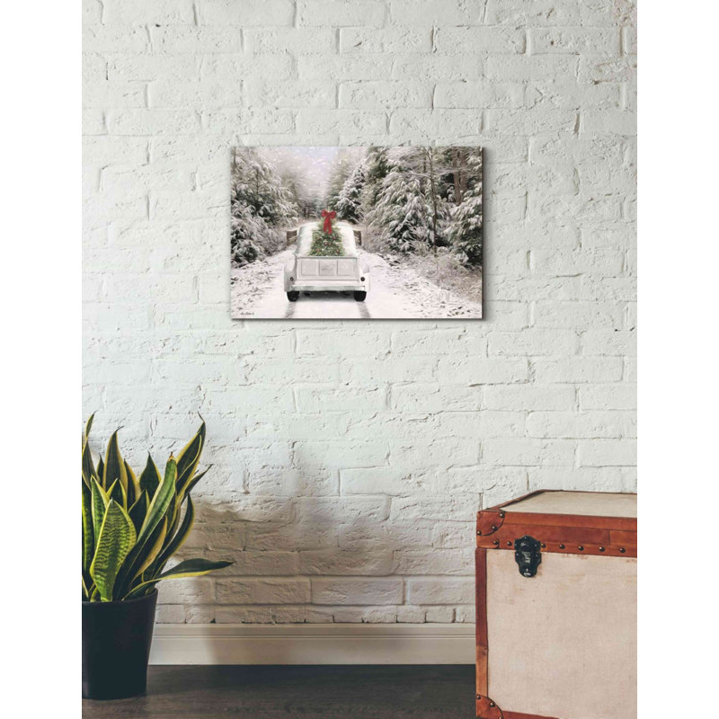 «Plever Up the Tree» par Lori Deiter, art mural sur toile, H 18 po x l 26 po x P 0,75 po