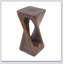 Table d'appoint d'extérieur Twist Shape