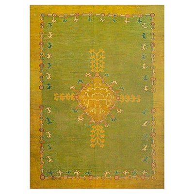One-of-a-Kind 9'3" X 12'1" Rectangle Hand Knotted Area Rug