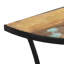 Table d'appoint en bois de manguier massif 43,3 po x 15,7 po x 30,3 po-894809220