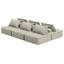 Canapé modulaire réversible de 234 po de large Bales