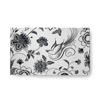 Tapis intérieur / extérieur en chenille tissé à la machine Bahre