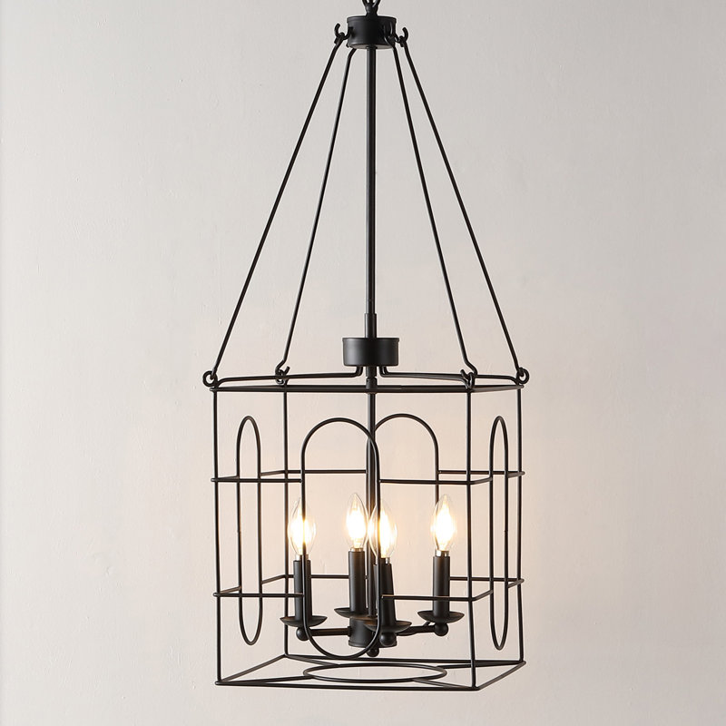 Henretter 3 - Light Dimmable Lantern Classic / Traditional Chandelier