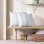 Awning Stripe Cotton Throw Pillow-2002608720