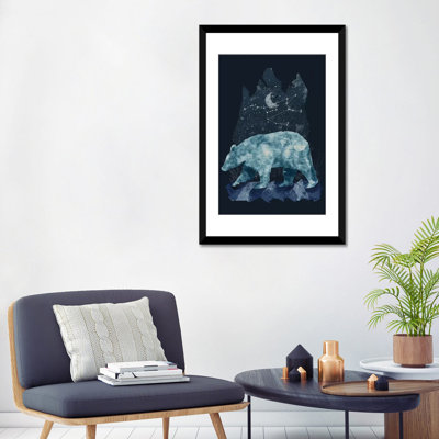 « the great bear », peinture sur toile tendue