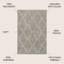 Tapis gris / ivoire Saross-386911394