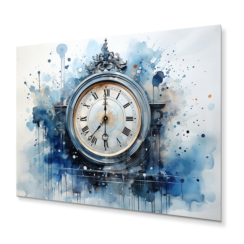 Horloge, art moderne et art mural, H 30 po x l 40 po x P 1 po