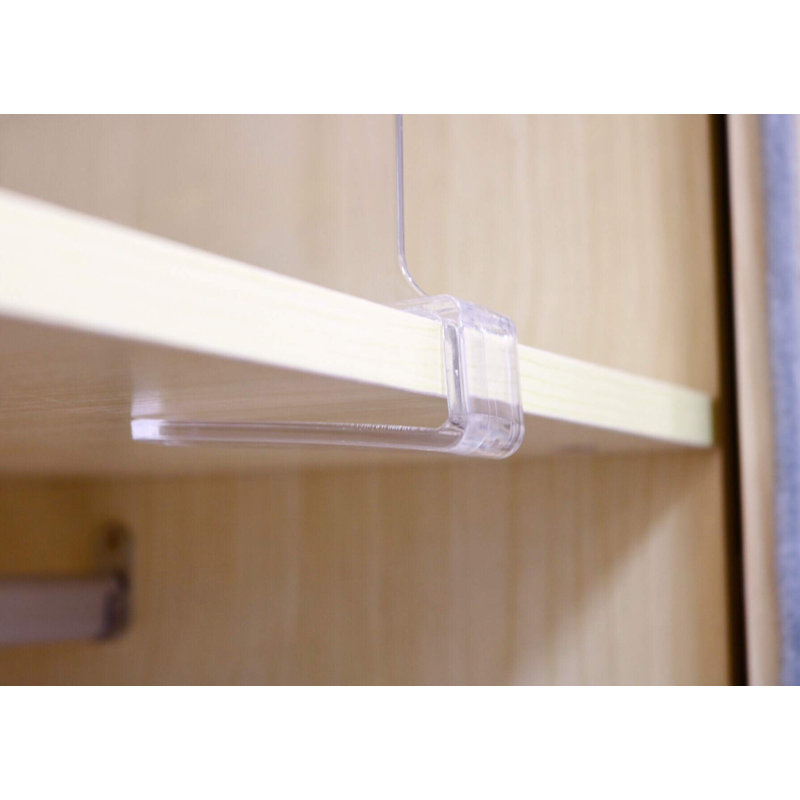 Séparateur de tablette en plastique pour installation sans armoire ni armoire