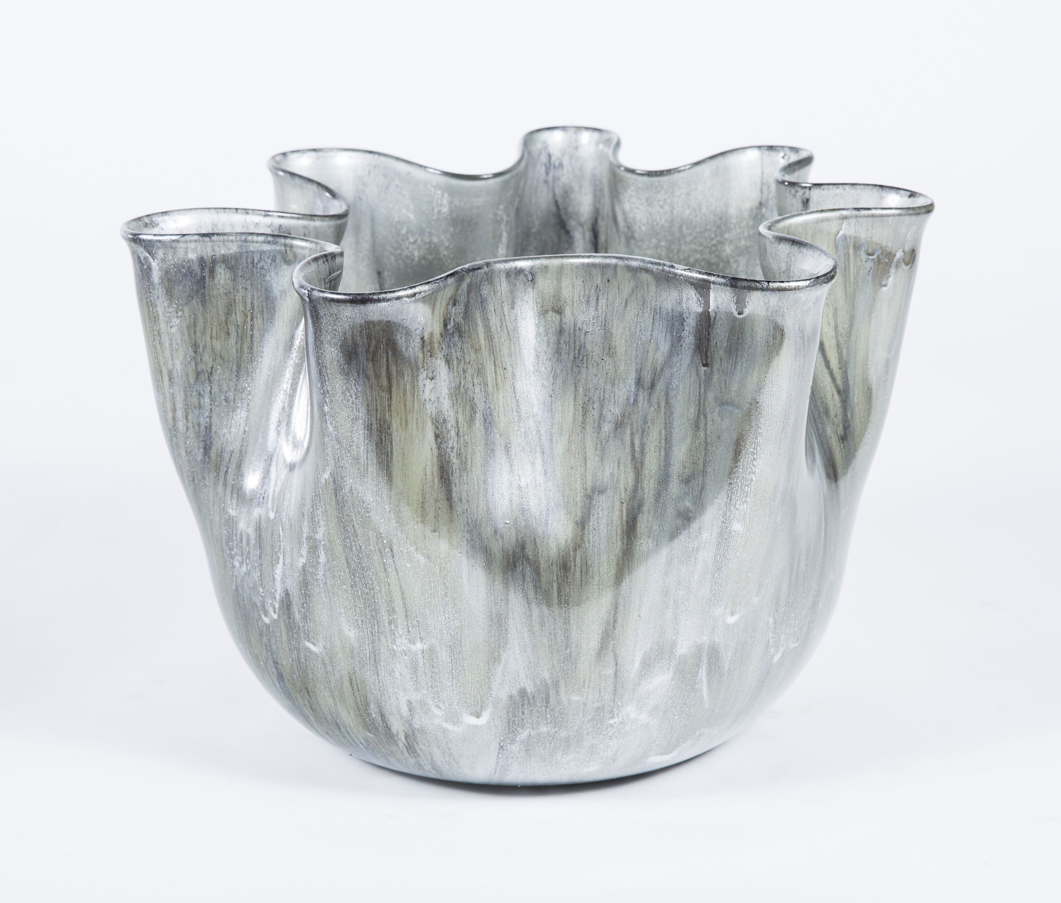 Bowl Ruffle Glass