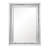 Glam Mirrored Console Table & Crushed Diamond Accent Wall Mirror Set Modern Glam Stylish