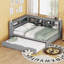 Castaneda Upholstered Daybed with Trundle-46050814