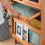 Petite bibliothèque de style nordique