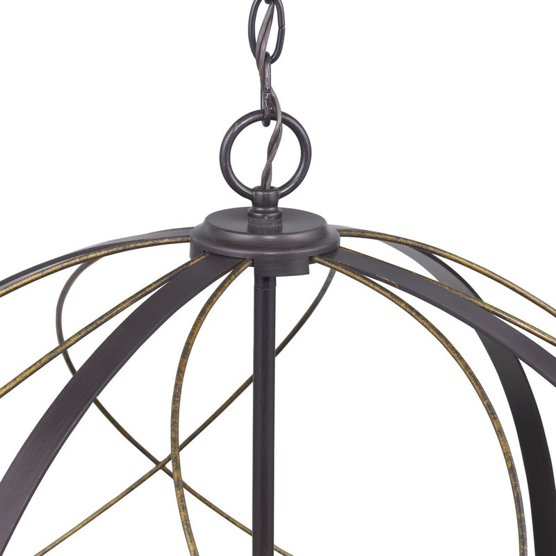 Brandywine Antique Bronze 3-Light Farmhouse Pendant