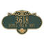 Rochelle 2-Line Wall Address Plaque-1054013761-1054013763