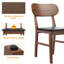 Ensemble de 2 chaises de salle à manger Englehart-109142693