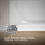 Memoirs® Alcove 60" x 33.75" Soaking Bathtub-10978494