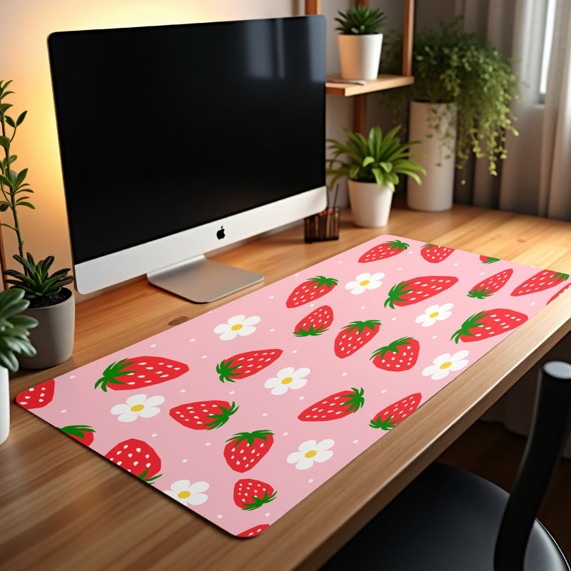 Polyester Desk Pad, 14.4x12.1