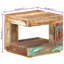 Sparta Solid Wood Floor Shelf Coffee Table with Storage-718608873
