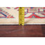 Tapis de zone en laine 8 pi 2 po x 9 pi 10 po one-of-kind-noué la à la main kazak