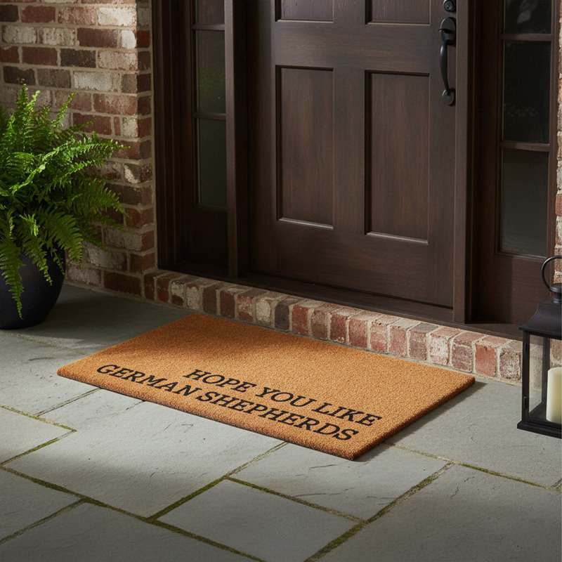 Hope You Like Germen Shepherds Doormat, 17"x29", Germen Shepherds, 17" x 29"