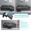 4 Seater Linen Sofa-1884420344