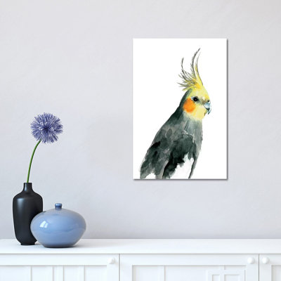 Cockatiel II 1 Piece Wrapped Canvas Painting