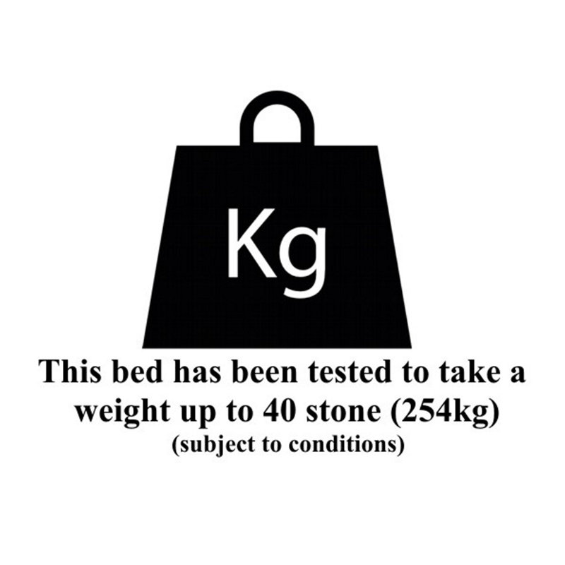 Solid Wood Bed, Kingsize (5')