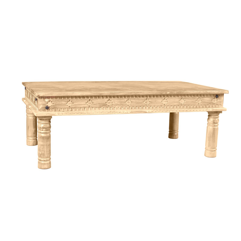 Francisque Solid Wood Four Leg Coffee Table