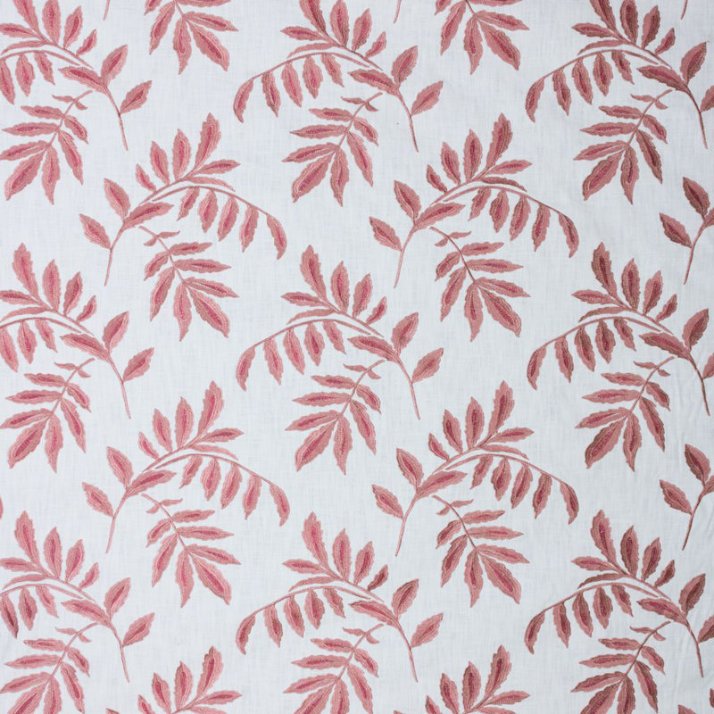 Prive Falling Leaves Fabric, Rose Quartz