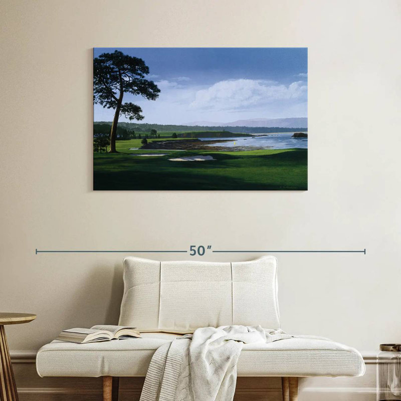 Sireci Golf Course I, 26" H x 39" W