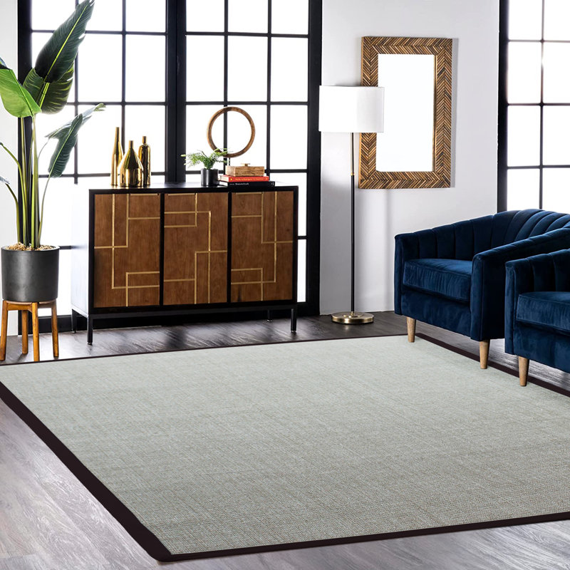 Pratibha Jute / Sisal Indoor Rug, Rectangle 5' x 8'