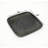 Longpi Pottery Sqaure Platter – 9.5X9.5X1" | Handcrafted Black Clay Serveware