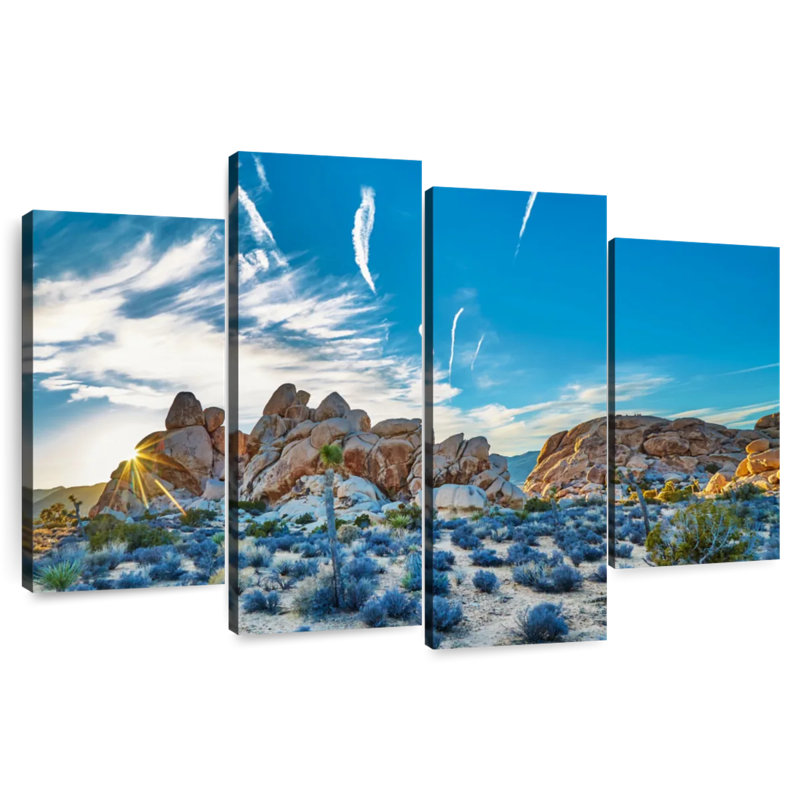 Nicci Joshua Tree Park Rock Formations, 42'' H x 68'' W