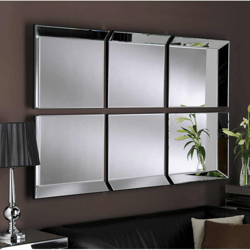 Theilson Glass Flat Wall Mirror