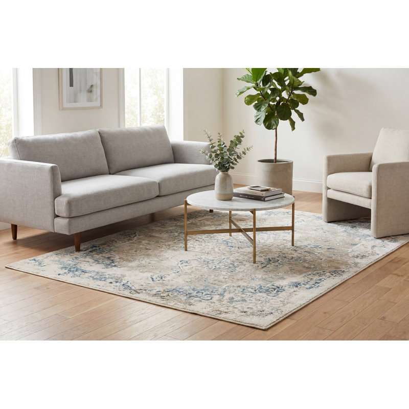 Grisby Oriental Indoor Rug, Rectangle 9'2" x 12'10"
