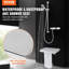 Siège de douche pliable en ABS, banc de douche mural plié de 15,7 po x 16,7 po avec capacité de charge de 440 lb, chaise de douche pliante peu encombrante pour les femmes enceintes et les enfants adultes