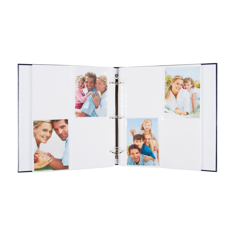 Ensemble d'albums photos, Noir, H 12,8 po x l 11,2 po x P 2 po