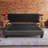 Speedy Dark Grey Upholstered Platform Bed Base-1657775165