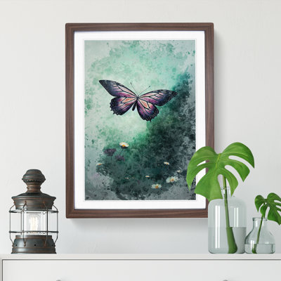 Butterfly in Watercolour No.3 - Wall Art