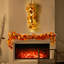 Lighted Faux Swag with Lights