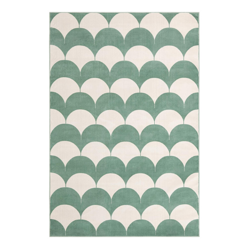 Unique Loom Arches Whimsy Kids Rug, Rectangle 6'1" x 9'