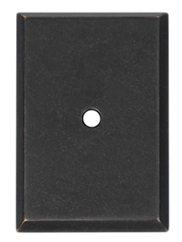 Back Plate, Barcelona, 2.25" H x 1.5" W x 0.13" D