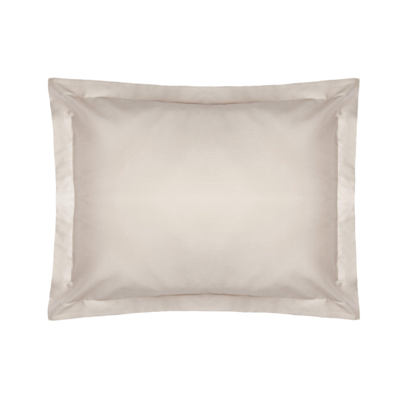 500 TC Premium Polycotton Cotton Blend Pillowcase, Platinum