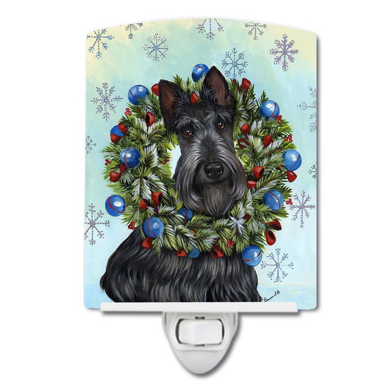Veilleuse Boxer, Scottie flocon de neige