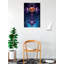 «Buy art for less» sous licence officielle «Black Sabbath» - affiche d'art croix celtique - 24 x 36 po - reproduction décorative - papier à affiche - prête à encadrer