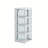 Wall Mounted Corner Cabinet with Featuring Four-tier Storage