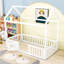 Antonya House Bed with Fence and Door-620558050-620558076