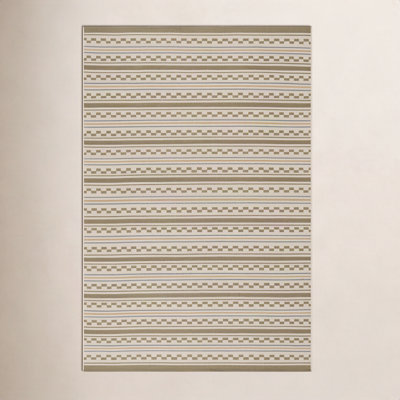 Modern Checkered Indoor Outdoor Rug
