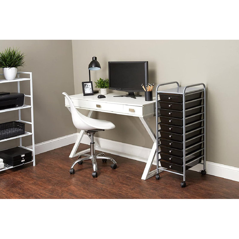 37.6'' H x 15.25'' W File Cart with Wheels